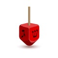 Hanukkah dreidel icon