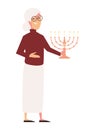 hanukkah grandmother character