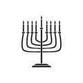 Hanukkah menorah