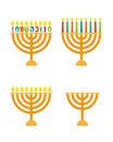 Hanukkah menorah set