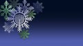 Hanukkah Menorah and snowflakes holiday ornaments background graphic