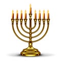 Hanukkah Menorah Symbol