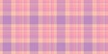 Hanukkah pattern texture textile, british fabric plaid seamless. Single background check tartan vector in light and pastel colors