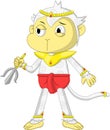 Hanuman character cartoons graphics asia art