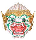 Hanuman mask in Thai classical style