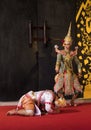 Ramayana thai traditional dance