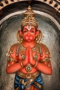 Hanuman statue in Hindu Temple Royalty Free Stock Photo