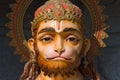 Hanuman statue in India