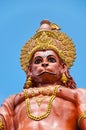 Hanuman statue at Sikkim, India Royalty Free Stock Photo