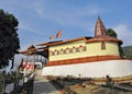 Hanuman Tok is a Hindu temple of God Hanumana which is located in the upper reaches of Gangtok, the capital of the Indian state of Royalty Free Stock Photo