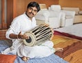 Hanumant Ghadge Tabla accompaniment Royalty Free Stock Photo