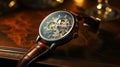 Hanya Watch: A Smooth And Elegant Skeleton Leather Wrist Watch