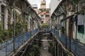 Hao Si Phuong old traditional alley in Ho Chi Minh City, Vietnam