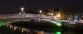 The hapenny bridge,Dublin,Ireland Royalty Free Stock Photo