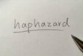 Haphazard