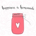 Happiness is homemade. inspirational quote