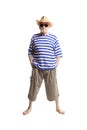 Happy active elderly man Royalty Free Stock Photo