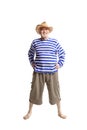 Happy active elderly man Royalty Free Stock Photo