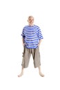 Happy active elderly man Royalty Free Stock Photo