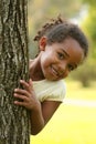 Happy African American Child Royalty Free Stock Photo