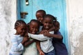 Happy African kids from lamu, Kenya.