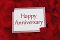 Happy Anniversary Card Royalty Free Stock Photo