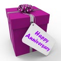 Happy Anniversary Gift Shows Celebrating Years