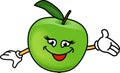 Happy apple