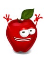 Happy apple