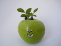 Happy apple