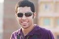 Happy arab young egyptian businessman