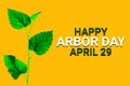 Happy Arbor Day