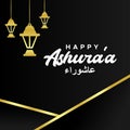 Happy Ashura Day Vector Design Illustration For Celebrate Moment