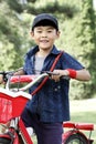 A happy Asian boy Royalty Free Stock Photo