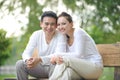 Happy Asian Couple