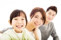 Happy Attractive Young Family Portrait Royalty Free Stock Photo