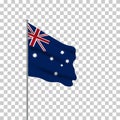 Happy Australia day 26 January (independence day) design template Royalty Free Stock Photo