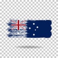 Happy Australia day 26 January (independence day) design template Royalty Free Stock Photo