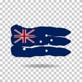 Happy Australia day 26 January (independence day) design template Royalty Free Stock Photo