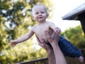 Happy baby boy Royalty Free Stock Photo