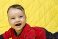 Happy baby boy laughing Royalty Free Stock Photo