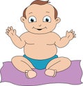 Happy Baby Royalty Free Stock Photo