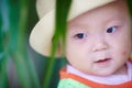 Happy baby face closeup Royalty Free Stock Photo