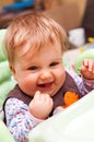 Happy baby girl Royalty Free Stock Photo