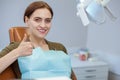 Young woman at dental clinic Royalty Free Stock Photo