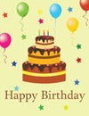 Happy birtday card