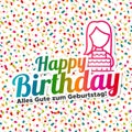 Happy Birthday - Alles Gute zum Geburtstag