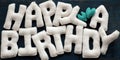 Happy birthday background Royalty Free Stock Photo