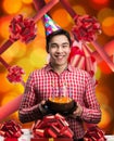 Happy birthday boy Royalty Free Stock Photo