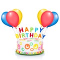 Happy birthday cake Royalty Free Stock Photo